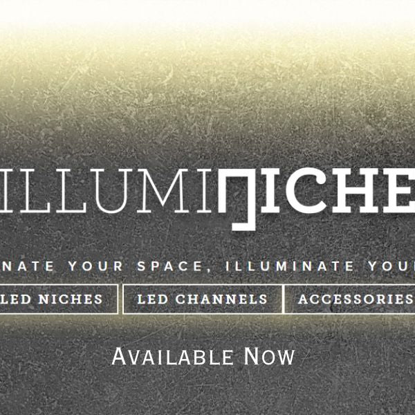 Add Value to your Tile Project with the Illuminiche LED Shower Niche