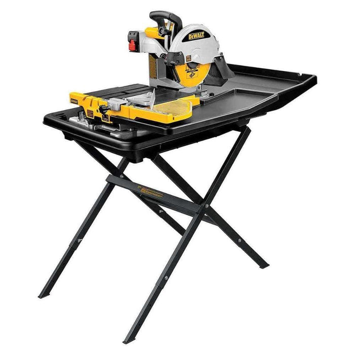 Dewalt 24000S 10" Heavy-Duty Wet Tile Saw and Stand