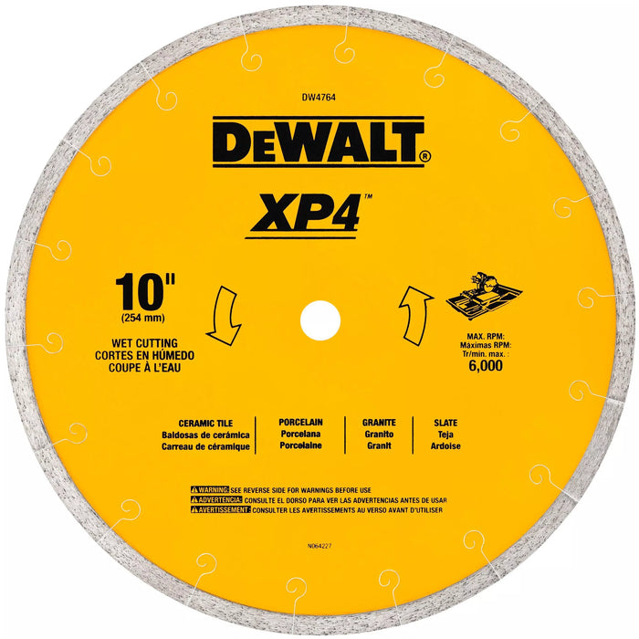 Dewalt XP4 10" Premium Wet Tile Blade