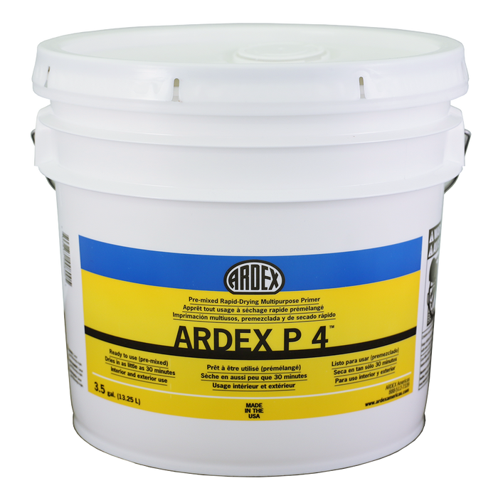 Ardex P 4 Pre-Mixed, Rapid Drying, Multipurpose Primer (1 gal)