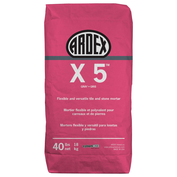 Ardex X 5 Flexible, Versatile Tile and Stone Mortar