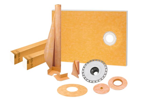 Schluter Kerdi-Shower-Kit without Drain Grate