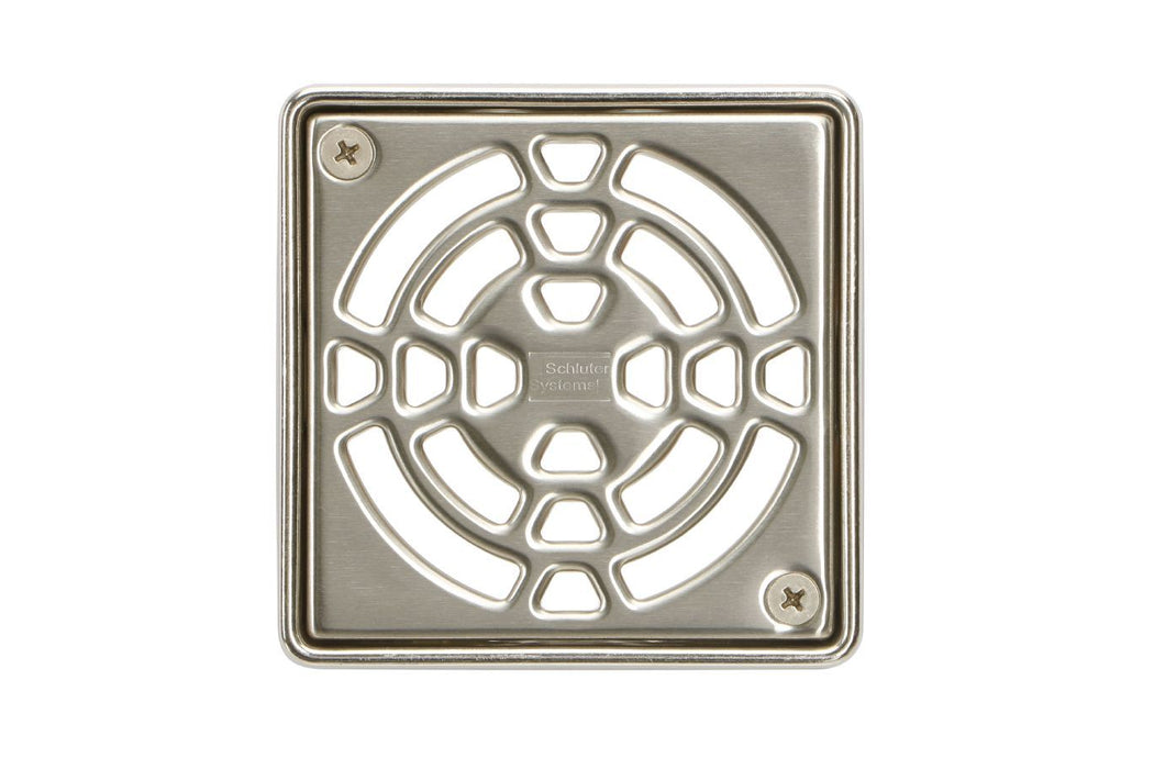 Schluter Kerdi-Drain 4" Stainless Steel Drain Grates