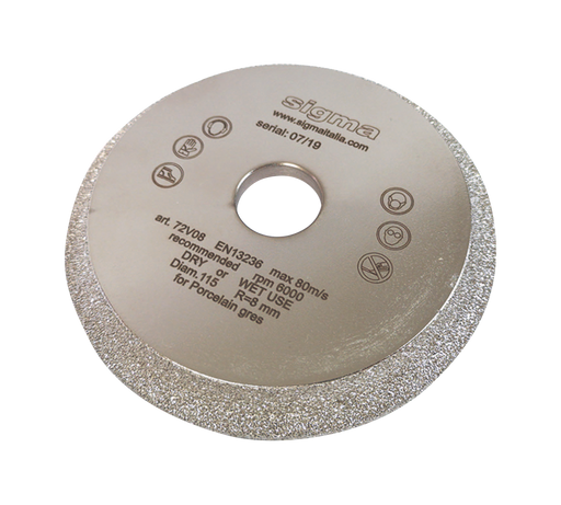 Sigma Electroplated Bullnose Grinding Wheels - Tile ProSource